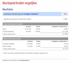 rente berekenen lening